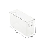 Load image into Gallery viewer, Home Basics X-Large Plastic Fridge Bin, Clear $5.00 EACH, CASE PACK OF 12
