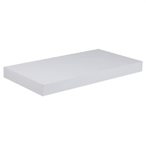 Home Basics 18" MDF Floating Shelf, White $8.00 EACH, CASE PACK OF 6