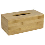 Load image into Gallery viewer, Home Basics Rectangle Bamboo Tissue Box Cover, Natural $7 EACH, CASE PACK OF 6
