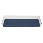 Load image into Gallery viewer, Michael Graves Design 16&quot; x 6&quot; Drawer Organizer with Indigo Rubber Lining $4.00 EACH, CASE PACK OF 24

