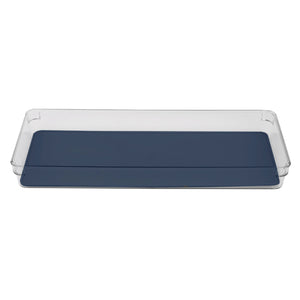 Michael Graves Design 16" x 6" Drawer Organizer with Indigo Rubber Lining $4.00 EACH, CASE PACK OF 24