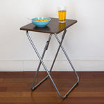 Load image into Gallery viewer, Home Basics Multi-Purpose Foldable Table, Cherry $15.00 EACH, CASE PACK OF 6
