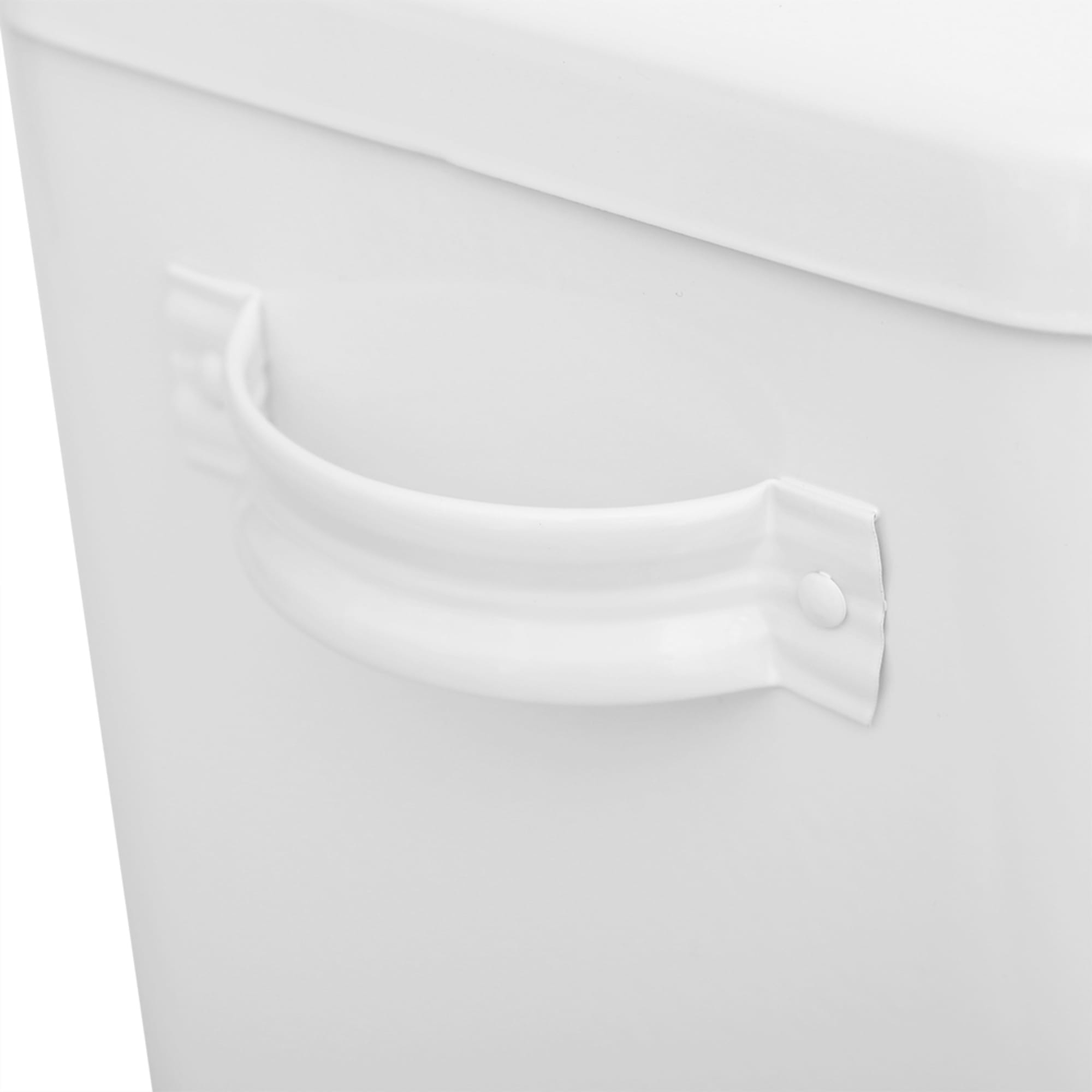 Home Basics Countryside Tin Breadbox, White $30.00 EACH, CASE PACK OF 4