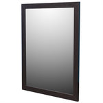 Load image into Gallery viewer, Home Basics Framed Painted MDF 18” x 24” Wall Mirror, Mahogany $10.00 EACH, CASE PACK OF 6
