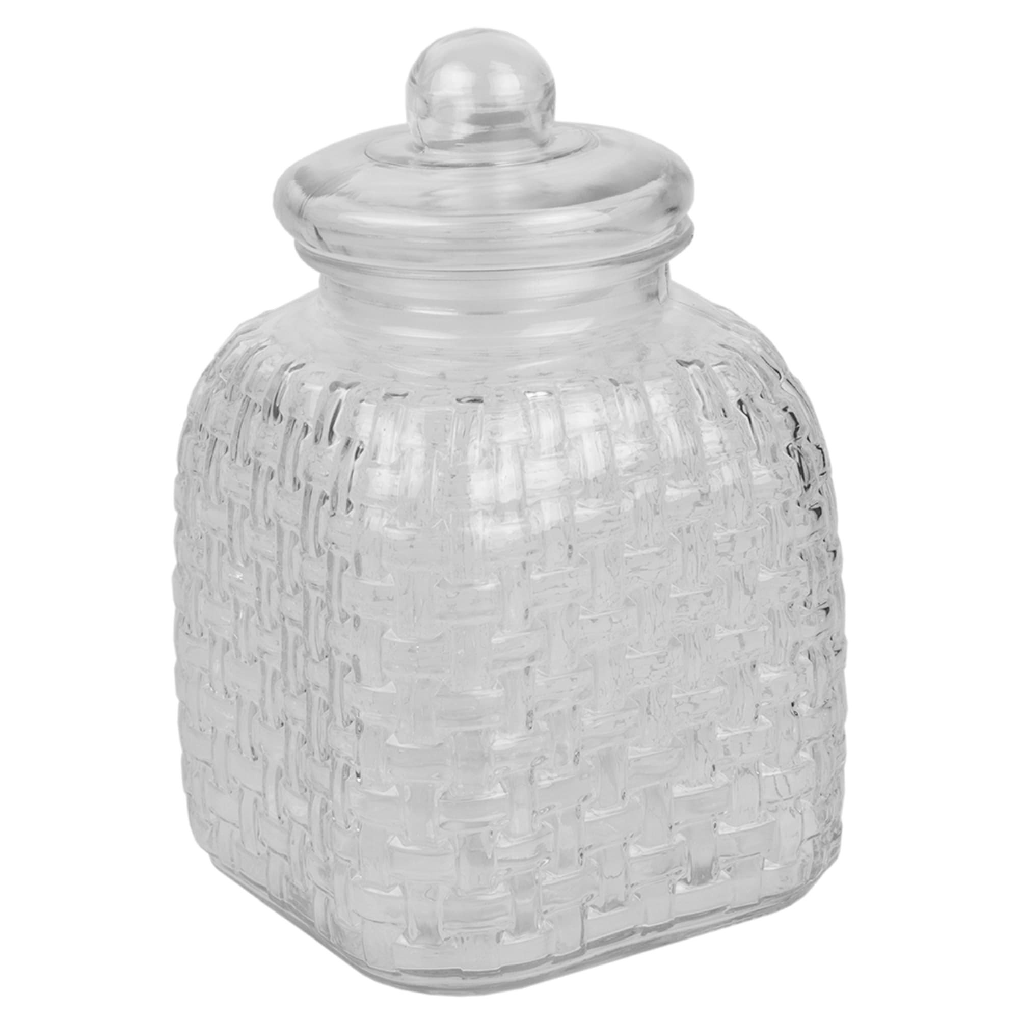 Home Basics Panama Collection 118 oz. Medium Glass Jar $5 EACH, CASE PACK OF 6