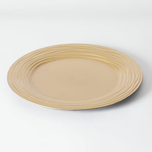 Sophia Grace 12" Charger Plate, Regal Gold $2.00 EACH, CASE PACK OF 12