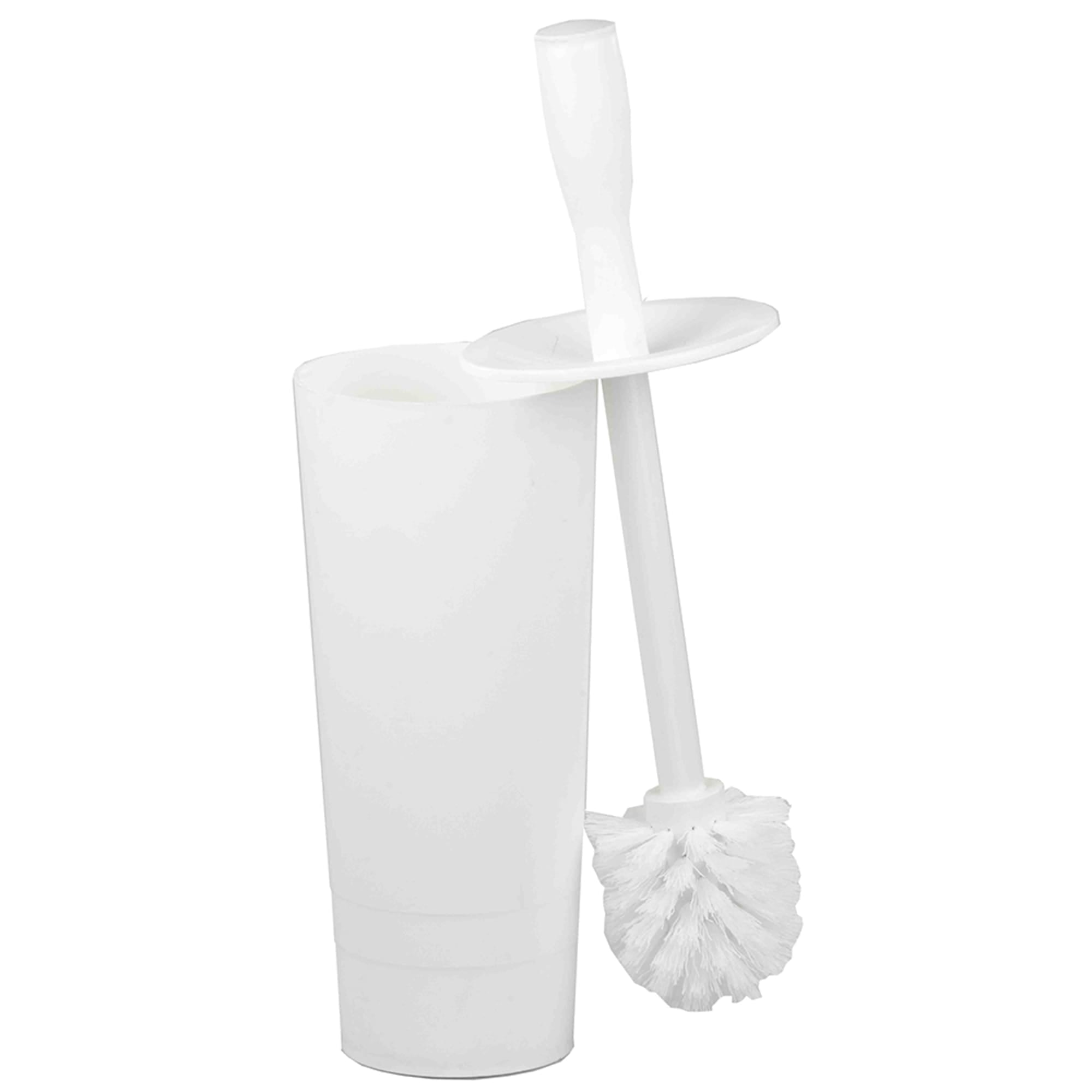 Home Basics Plastic Toilet Brush Holder, White $6.00 EACH, CASE PACK OF 12