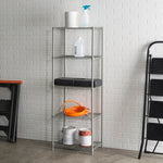 Load image into Gallery viewer, Home Basics 5 Tier Metal Wire Shelf, Grey $50.00 EACH, CASE PACK OF 4
