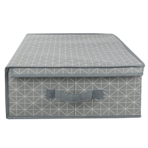 Home Basics Diamond Collection Under the Bed Storage Box, Grey $8.00 EACH, CASE PACK OF 12