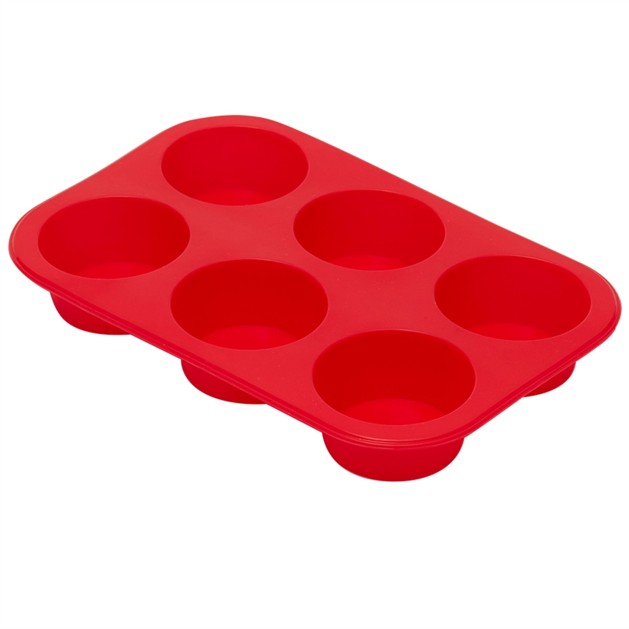 Home Basics 6-Cavity Silicone Muffin Pan $4.00 EACH, CASE PACK OF 24