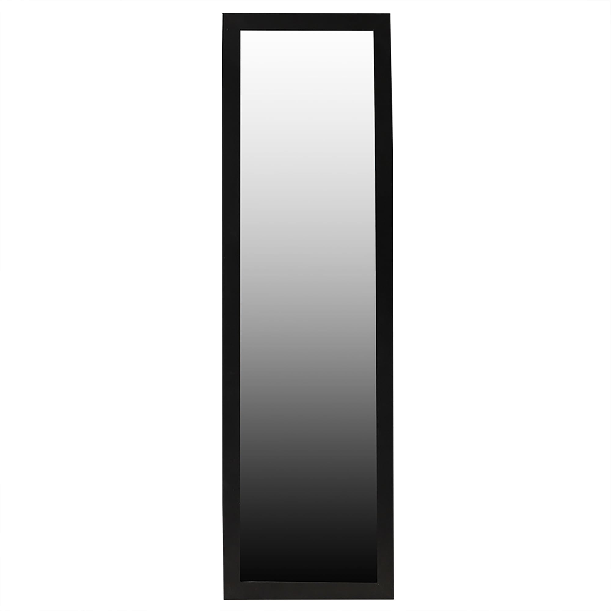 Home Basics Easel Back Full Length Mirror with MDF Frame, Black $15.00 EACH, CASE PACK OF 6