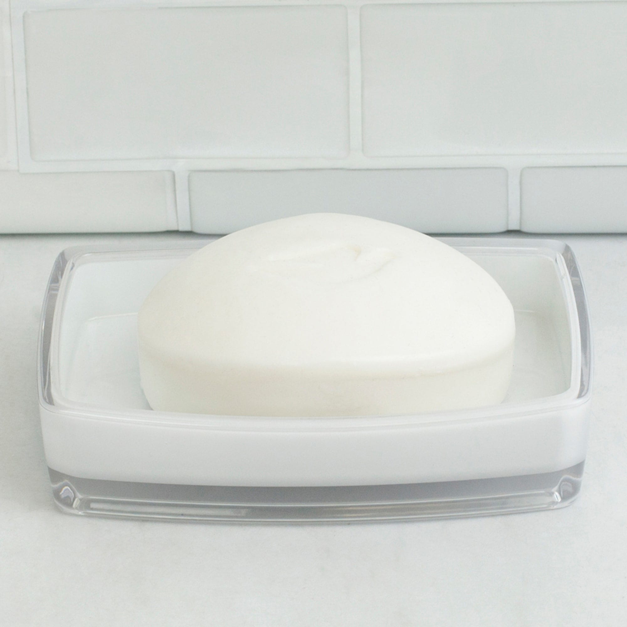 Home Basics Plastic Soap Dish $3.00 EACH, CASE PACK OF 24