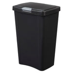 Load image into Gallery viewer, Sterilite 13 Gallon TouchTop Wastebasket, Black $20.00 EACH, CASE PACK OF 4
