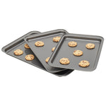 Load image into Gallery viewer, Home Basics 3 Piece Non-Stick Cookie Sheet Set $12.00 EACH, CASE PACK OF 12
