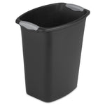 Load image into Gallery viewer, Sterilite 3 Gallon/11.4 Liter Wastebasket Black $5.00 EACH, CASE PACK OF 6
