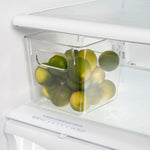 Load image into Gallery viewer, Home Basics Small Plastic Fridge Bin, Clear

 $4.00 EACH, CASE PACK OF 12

