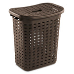 Load image into Gallery viewer, Sterilite Weave Laundry Hamper / Espresso $20.00 EACH, CASE PACK OF 4
