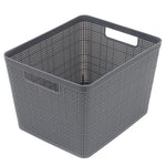 Load image into Gallery viewer, Home Basics Trellis Mezzo 2 Piece Plastic Baskets - Assorted Colors
