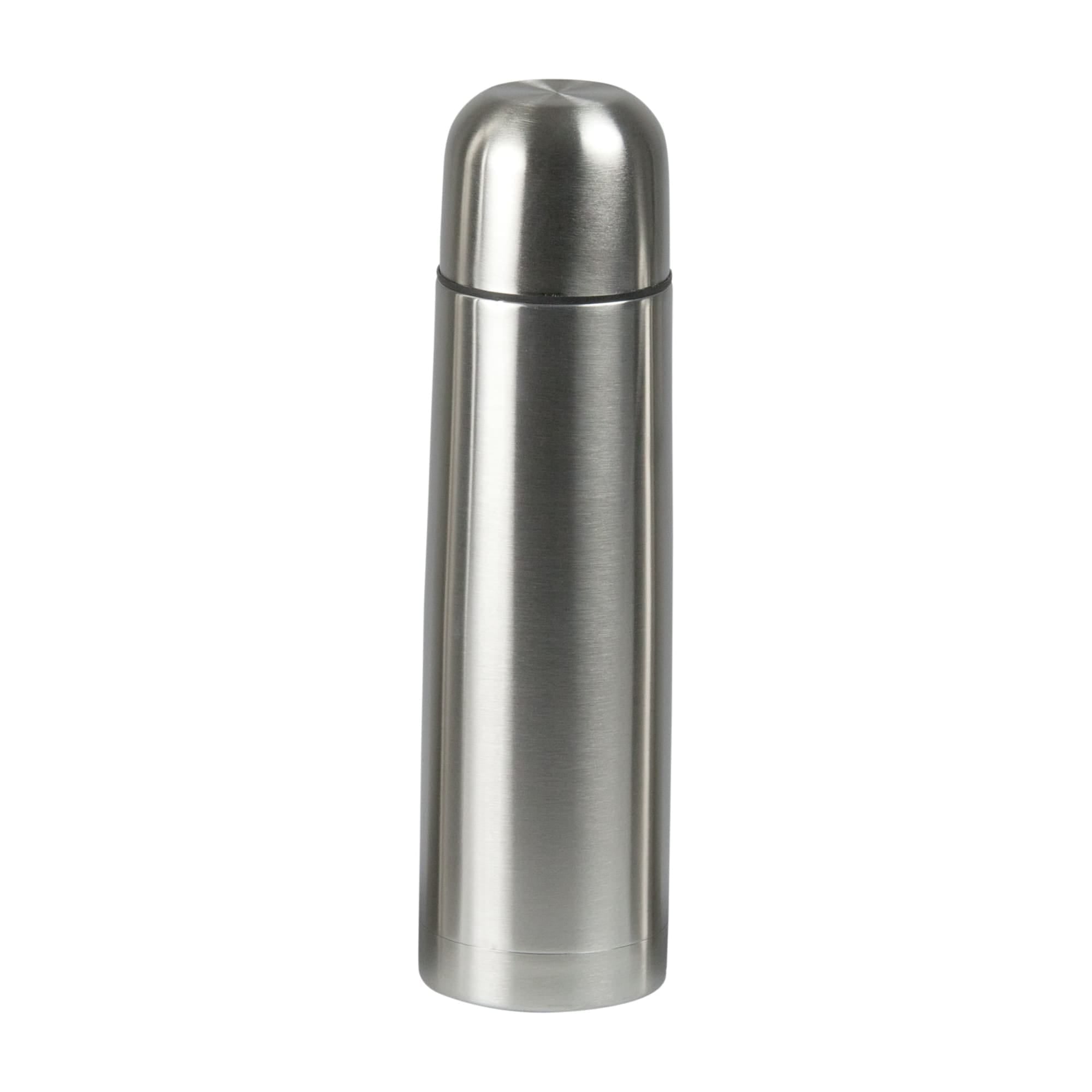 Home Basics 25.36 oz. Stainless Steel Bullet Vaccum Flask, Silver $6 EACH, CASE PACK OF 12