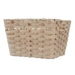 Load image into Gallery viewer, Home Basics Medium Faux Rattan Basket with Cut-out Handles, Taupe $10.00 EACH, CASE PACK OF 6
