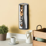Load image into Gallery viewer, Home Basics Wall Mounted Stainless Steel Bag Organizer $5.00 EACH, CASE PACK OF 12
