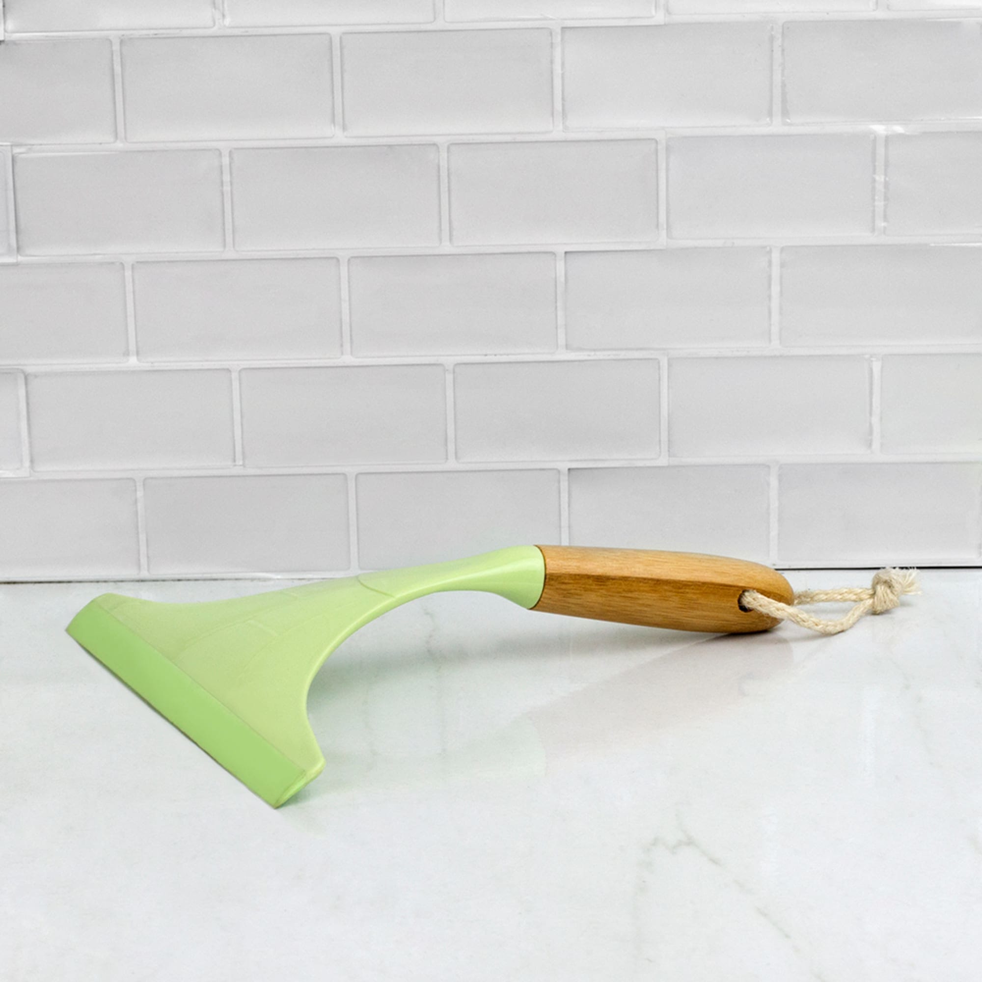 Home Basics Bliss Collection Bamboo Squeegee, Green $3 EACH, CASE PACK OF 12