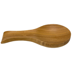 Home Basics Large Bamboo Spoon Rest Cooking Ladle Holder with Sturdy Handle, Natural $6 EACH, CASE PACK OF 12