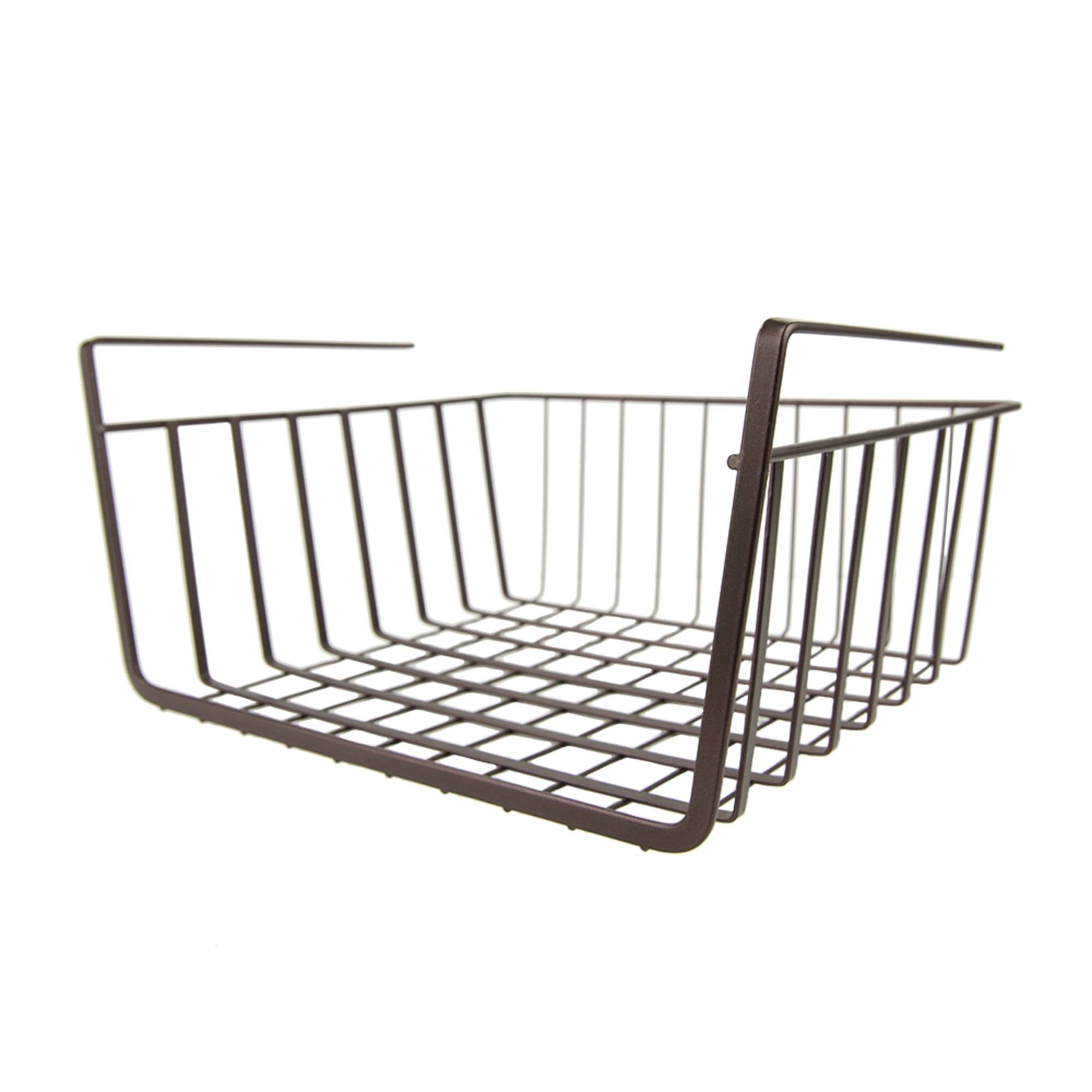 Home Basics Concord Bronze Collection 12.5" Under the Shelf Basket $4.00 EACH, CASE PACK OF 6