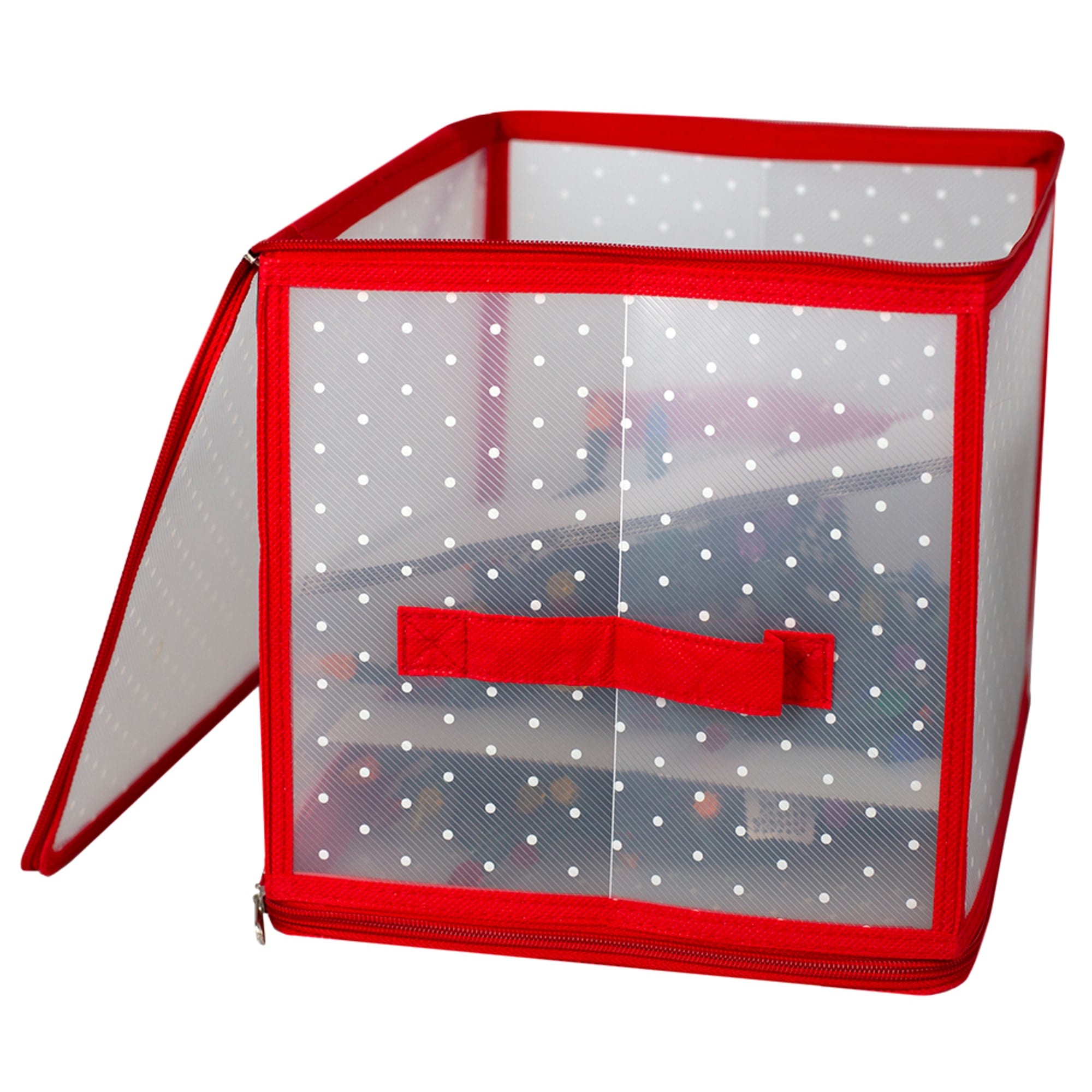 Home Basics Polka Dot PVC Christmas Light Storage Bag $6.00 EACH, CASE PACK OF 12