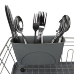 Load image into Gallery viewer, Home Basics Contempo 3 Piece Dish Rack, Grey $10.00 EACH, CASE PACK OF 6
