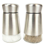 Load image into Gallery viewer, Home Basics Salt and Pepper Shakers, Silver - Silver
