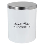 Load image into Gallery viewer, Home Basics Cuisine Collection Large  Canister with Brushed Stainless Steel Top $10.00 EACH, CASE PACK OF 6
