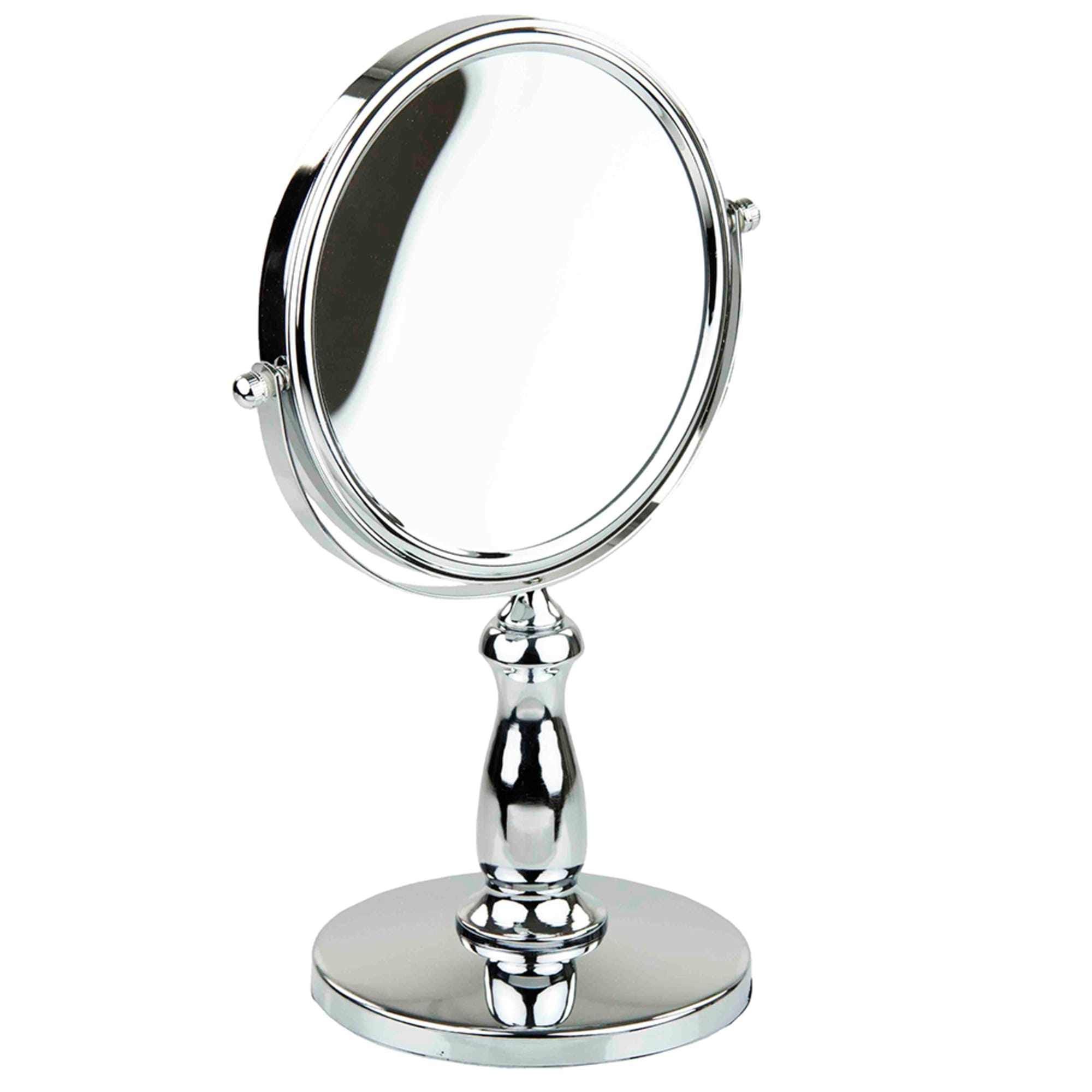 Home Basics Nadia Double Sided Cosmetic Mirror, Chrome $15.00 EACH, CASE PACK OF 6