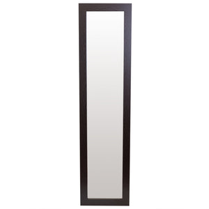 Home Basics Full Length Floor Mirror With Easel Back, Mahogany $40.00 EACH, CASE PACK OF 4