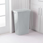 Load image into Gallery viewer, Sterilite 11.4 Gallon LiftTop Wastebasket, Cement $20.00 EACH, CASE PACK OF 6
