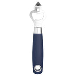 Load image into Gallery viewer, Home Basics Meridian Stainless Steel Bottle Opener, Indigo $3.00 EACH, CASE PACK OF 24
