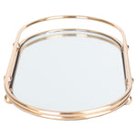 Load image into Gallery viewer, Home Basics Luxury Mirror Vanity Tray, Gold $12.00 EACH, CASE PACK OF 6
