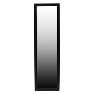 Home Basics Easel Back Full Length Mirror with MDF Frame, Mahogany $15.00 EACH, CASE PACK OF 6