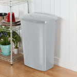 Load image into Gallery viewer, Sterilite 11.4 Gallon LiftTop Wastebasket, Cement $20.00 EACH, CASE PACK OF 6
