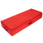 Load image into Gallery viewer, Home Basics Red Christmas Wrapping Storage Organizer $8.00 EACH, CASE PACK OF 12
