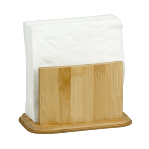 Home Basics Premium Bamboo Freestanding Large Capacity Napkin Holder, Natural $5.00 EACH, CASE PACK OF 12