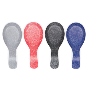 Home Basics Speckled Stainless Steel Spoon Rest - Assorted Colors