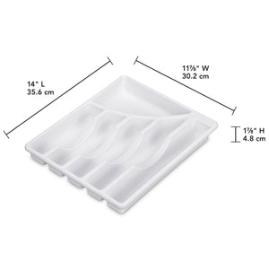 Sterilite 6 Compartment Cutlery Tray $3.00 EACH, CASE PACK OF 6