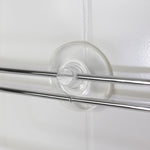 Load image into Gallery viewer, Home Basics Jumbo Shower Caddy, Chrome $10.00 EACH, CASE PACK OF 12
