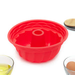 Load image into Gallery viewer, Home Basics Fluted Silicone Baking Pan $5 EACH, CASE PACK OF 24
