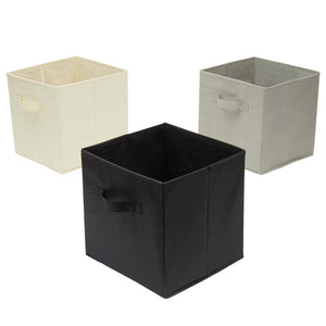 Home Basics Non-Woven Bin - Assorted Colors