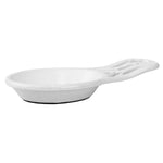 Load image into Gallery viewer, Home Basics Iris Cast Iron Spoon Rest, White $4 EACH, CASE PACK OF 6
