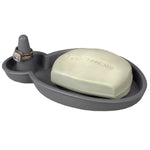 Load image into Gallery viewer, Home Basics Silicone Soap Dish and Ring Holder, Grey $1.50 EACH, CASE PACK OF 24
