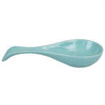 Load image into Gallery viewer, Home Basics Ceramic Spoon Rest, Turquoise $4.00 EACH, CASE PACK OF 12
