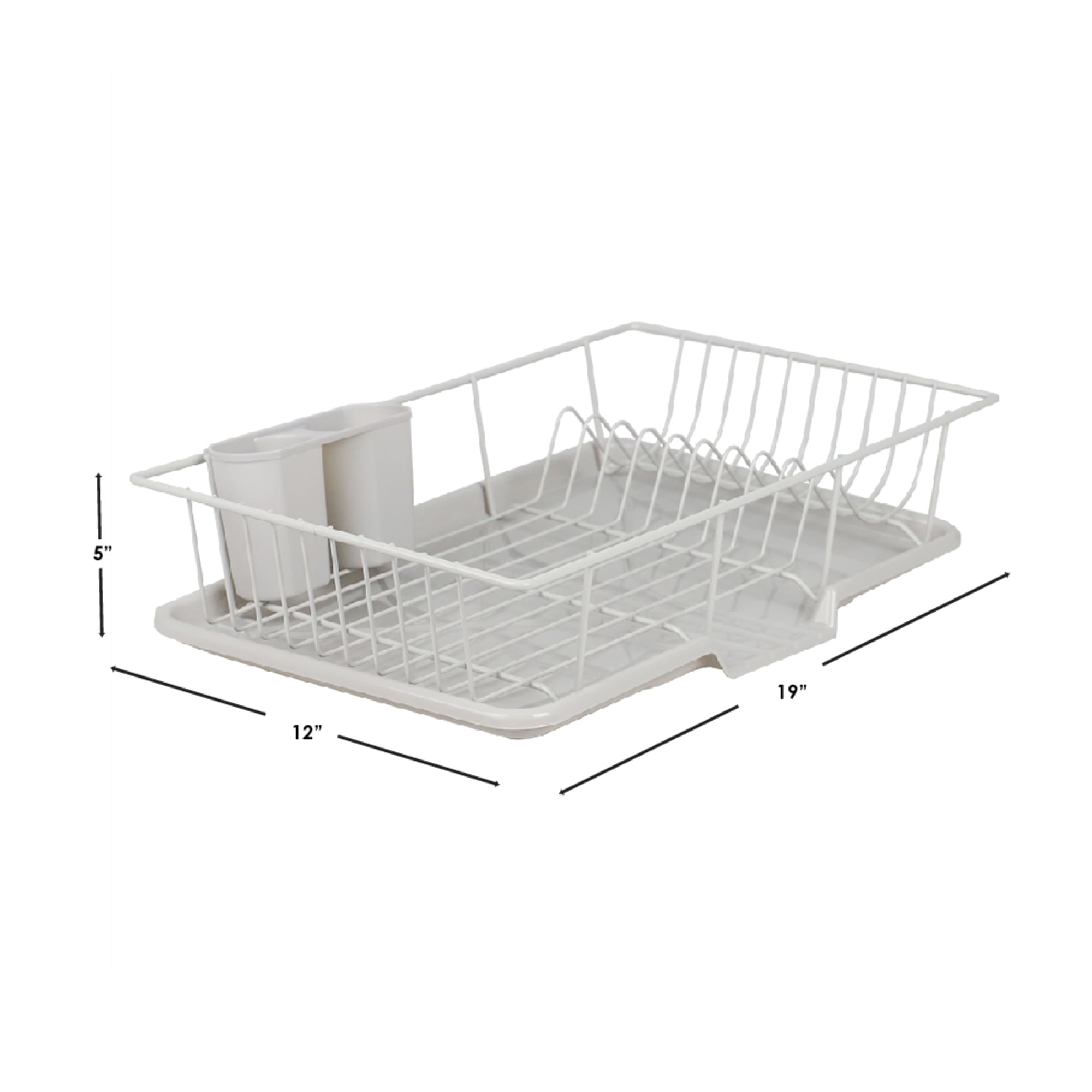 3-Piece Dish Drainer Set | Sweet Home Collection